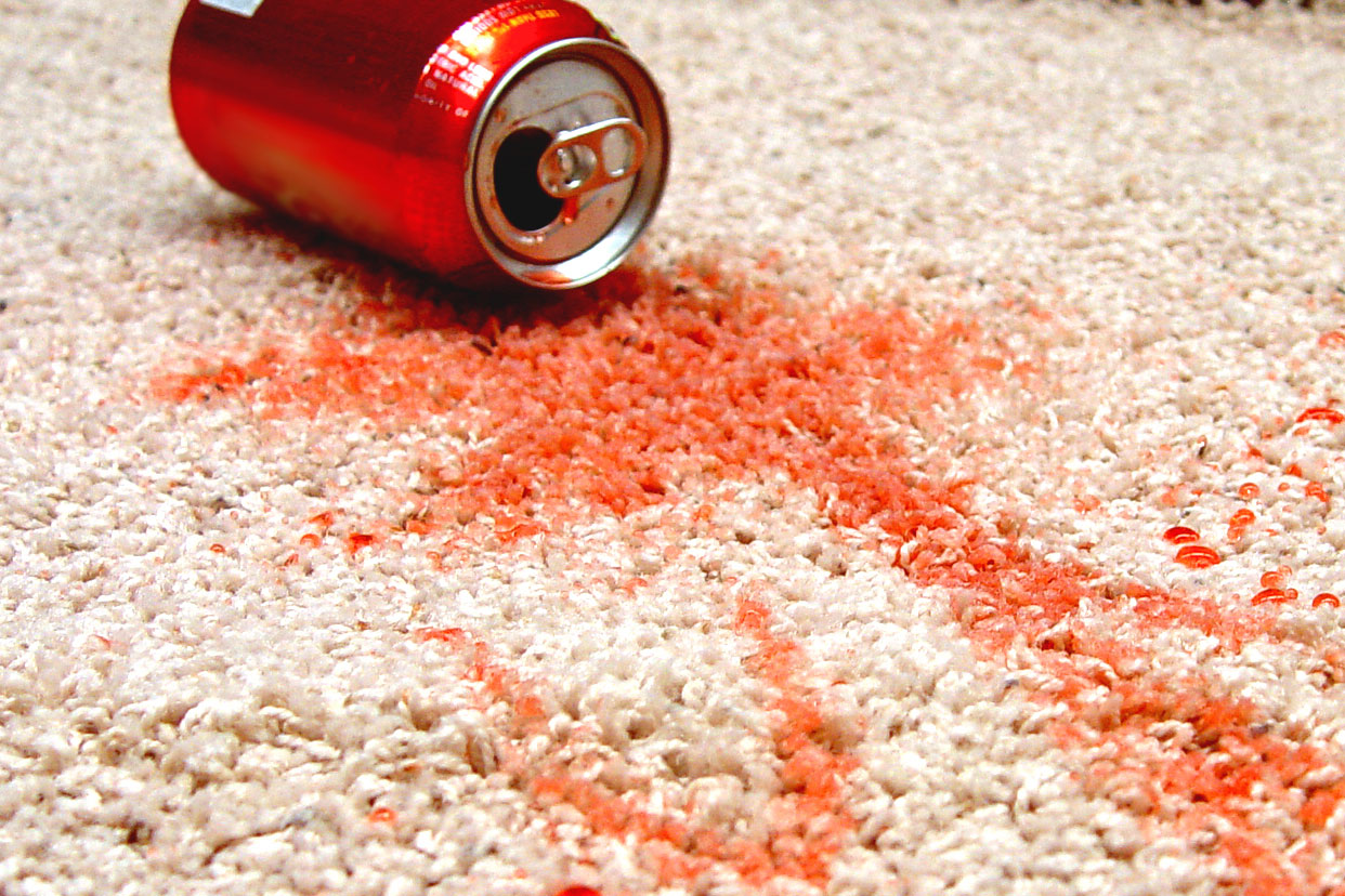 Remove spills from Carpet Stains